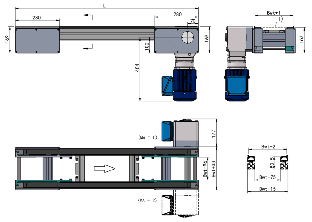 Flat Belt Conveyor Design