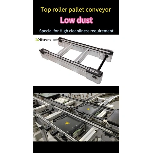 Plastic Chain Conveyor for Pallet Handling