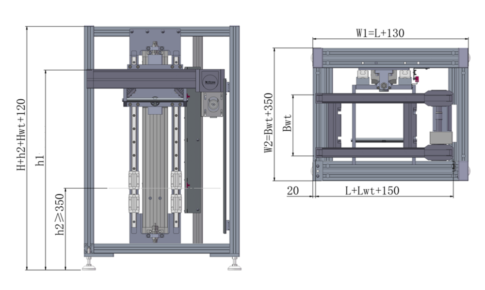 Cylinder Pallet Lifter Specification