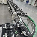 CV/90 Flat Top Chain Conveyor Curve for Pallet Handling System Designs