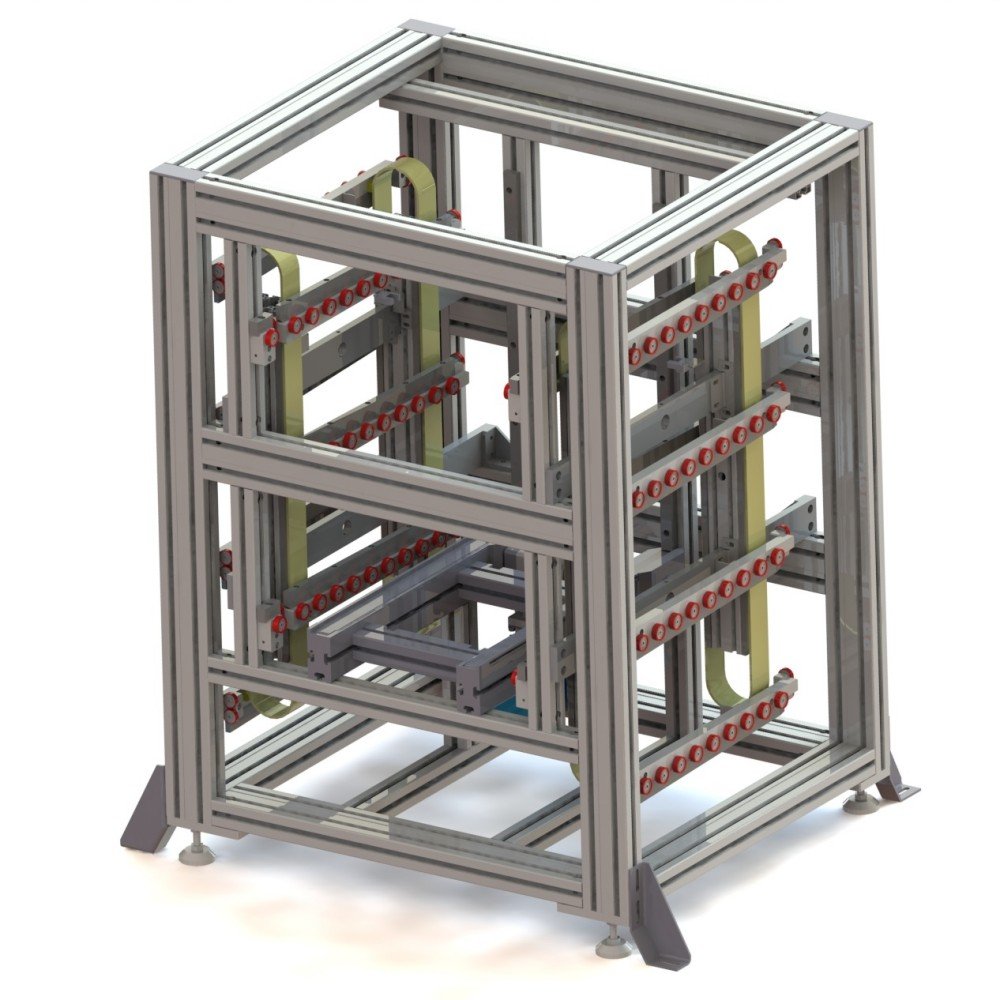 Continue Pallet Lifter For Conveyor System