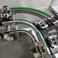 CV/90 Flat Top Chain Conveyor Curve for Pallet Handling System Designs