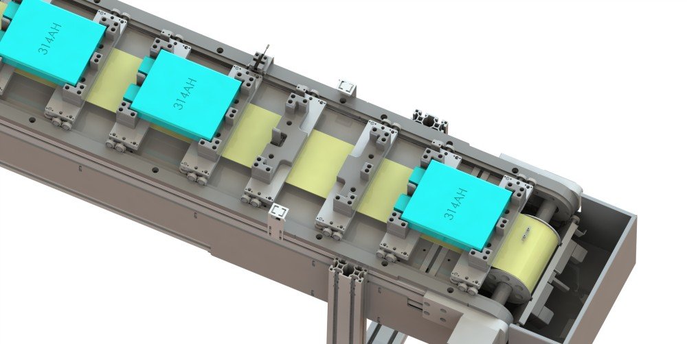 Attachment pallet conveyor