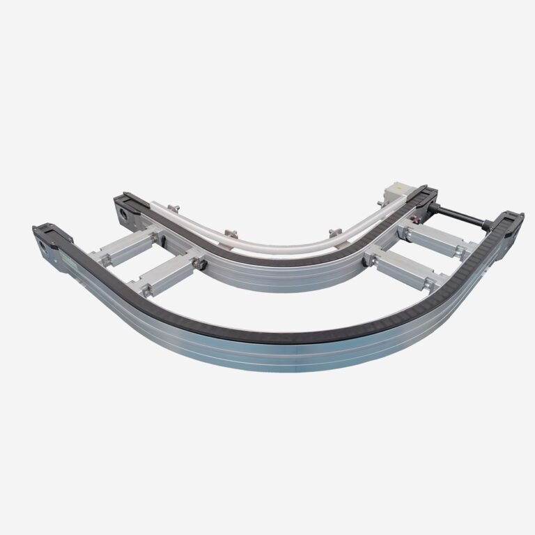 90 degree flat top chain conveyor curve