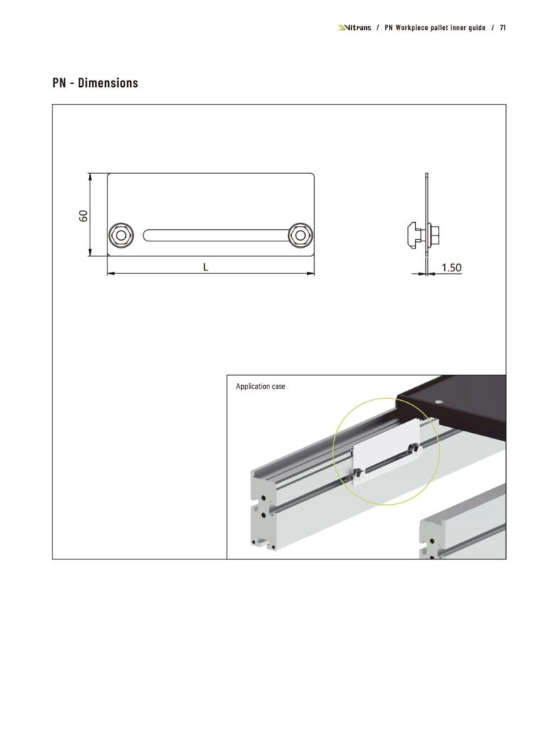 Vitrans pallet conveyor catalog 260721