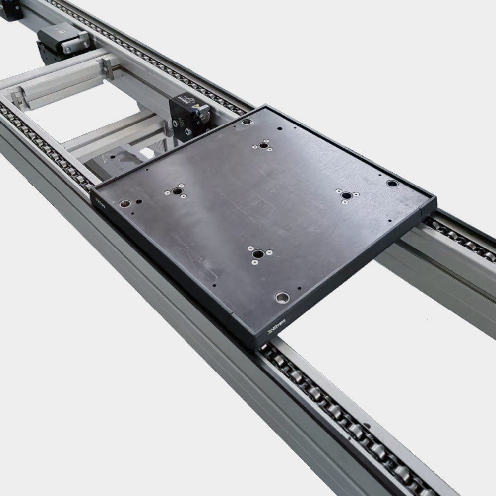 Accumulated chain conveyor