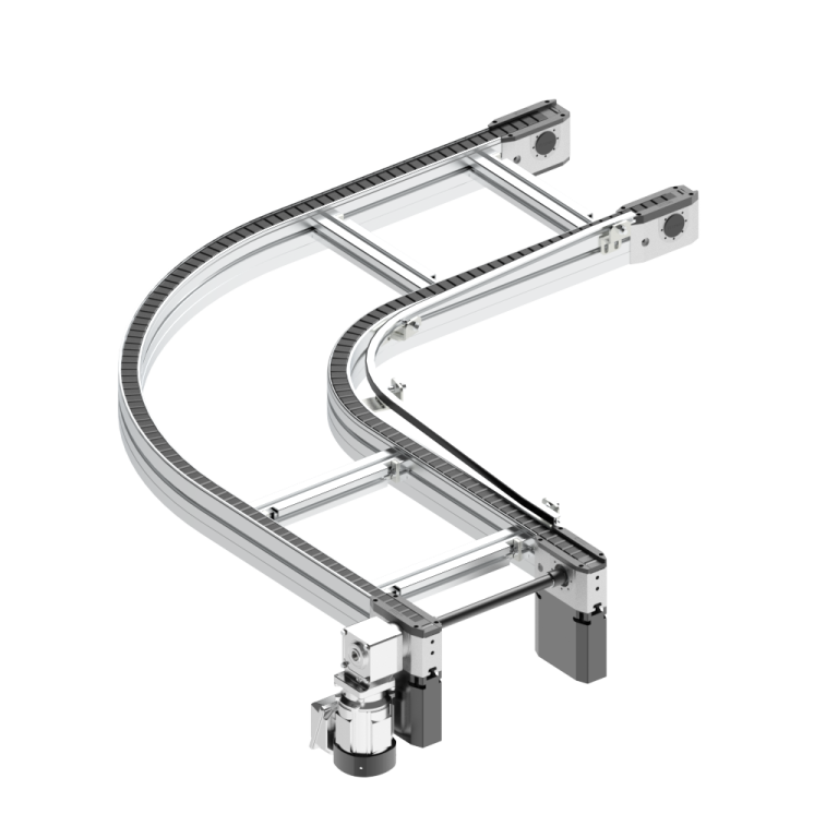 CV2/90 Degree Flat Top Chain Conveyor Curve