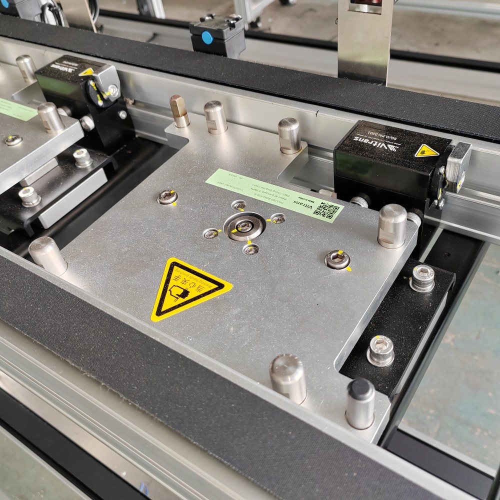 Pallet Positioning Unit In Conveyor System Pallet Positioning Unit In Conveyor System