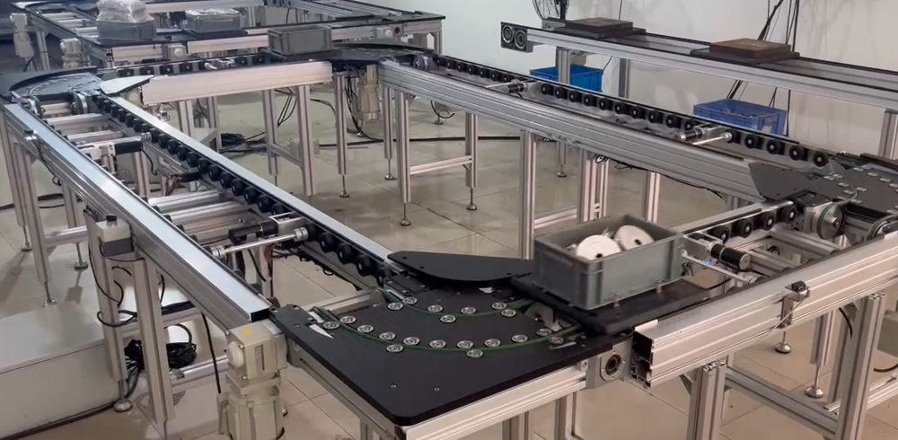 High Speed Pallet Conveyor Systems High Speed Pallet Conveyor Systems