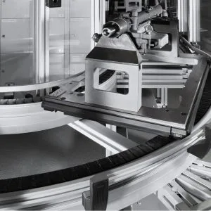 CV2 180 Degree Flat Top Chain Conveyor Curve feature