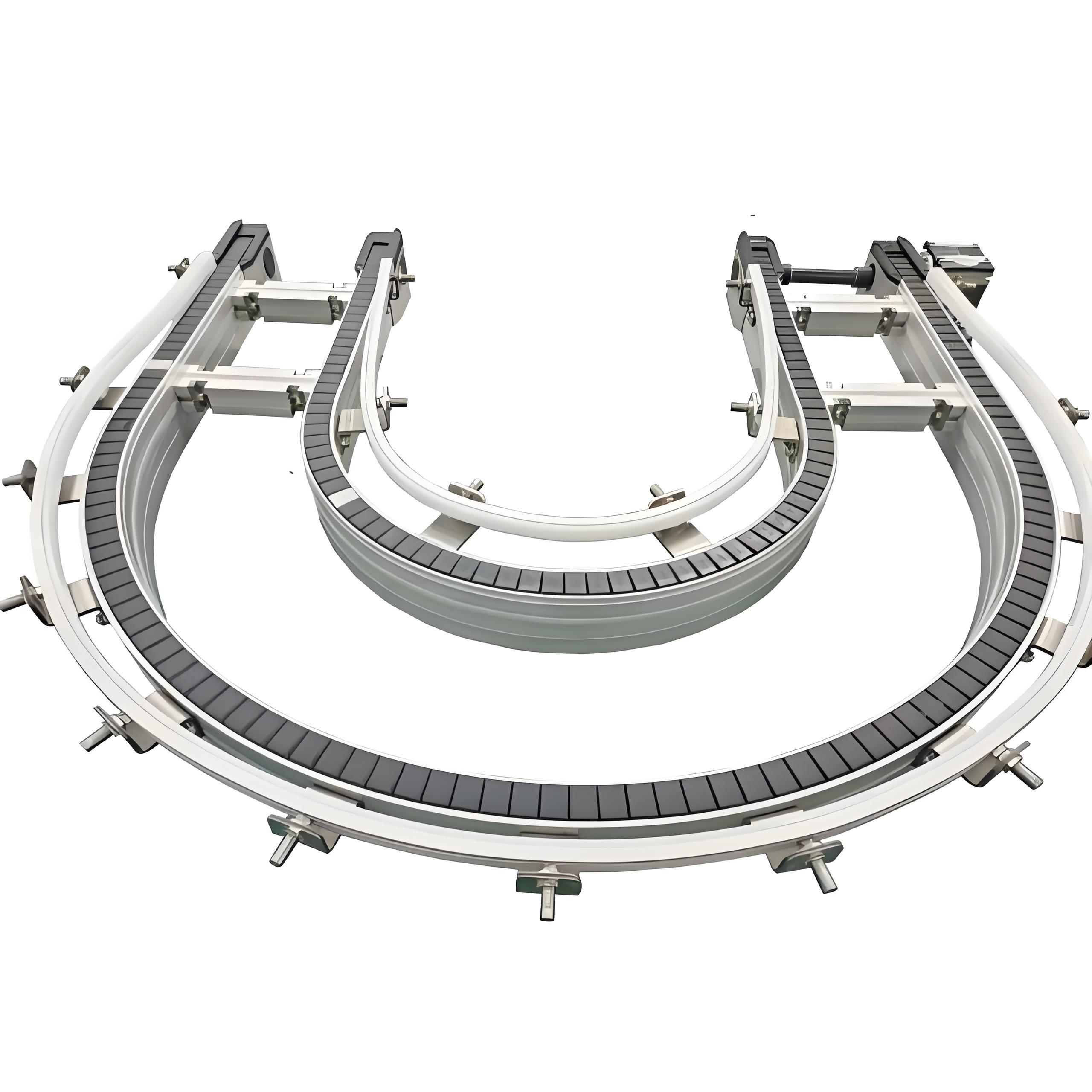 CV2/180 Degree Flat Top Chain Conveyor Curve