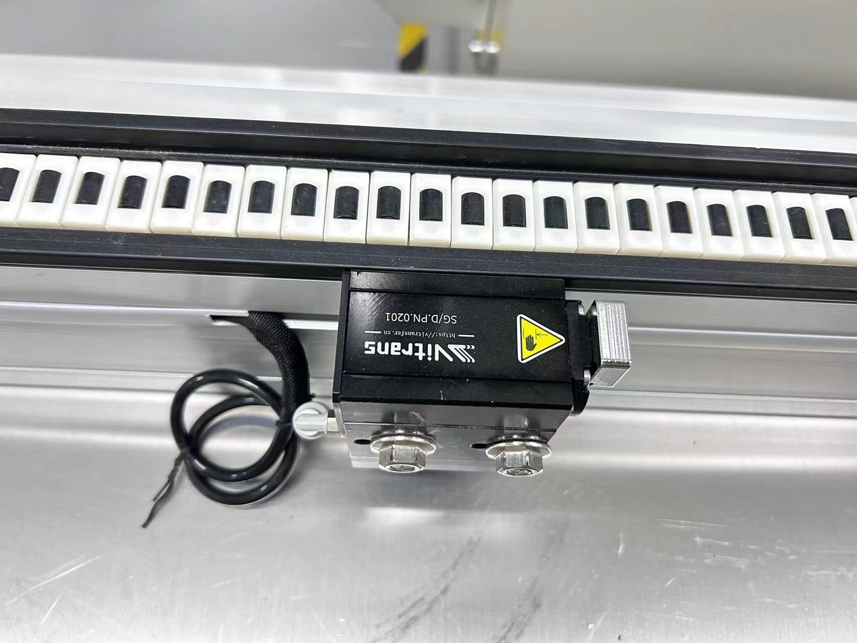 Plastic accumulated chain conveyor 3 rotated 1