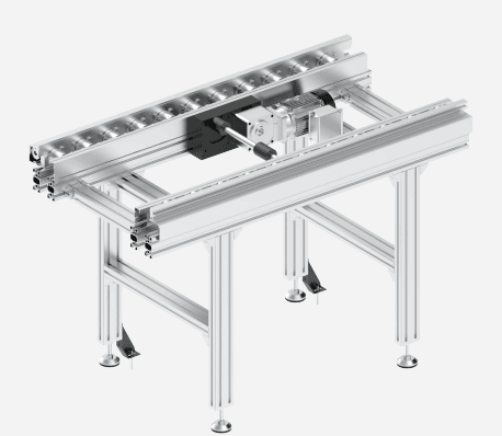 Heavy-duty roller conveyor system