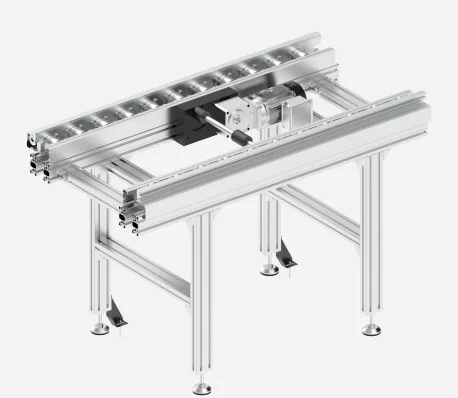 Heavy-duty roller conveyor system
