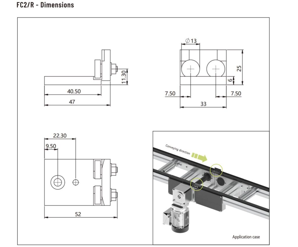 FC2/R Roller track