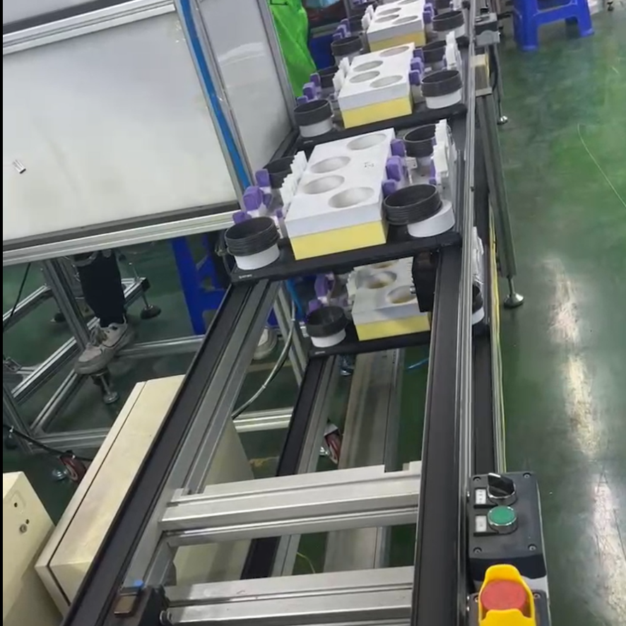 Conveyor System for Food Mixer Assembly Conveyor System for Food Mixer Assembly