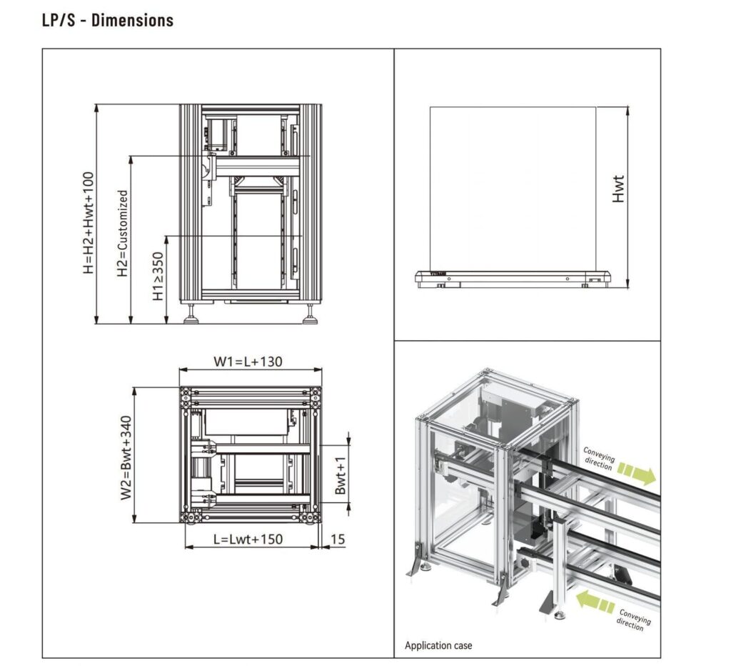 LP/S Ball Screw Lifter