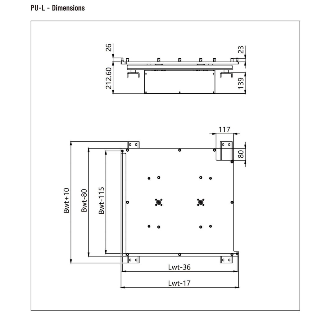 PU-L Lift and locate unit