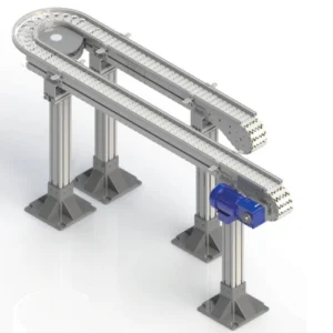 vitrans flexible chain conveyor flexible pallet conveyor